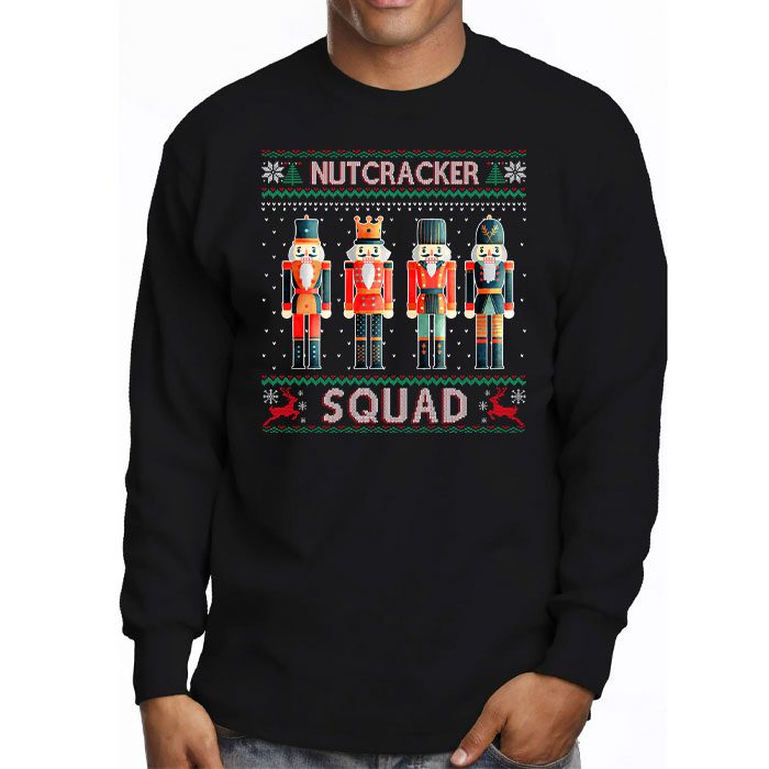 Nutcracker-Squad-Ballet-Dance-Christmas-Matching-Family-Longsleeve-Tee-3 Nutcracker Squad Ballet Dance Christmas Matching Family Longsleeve Tee 3