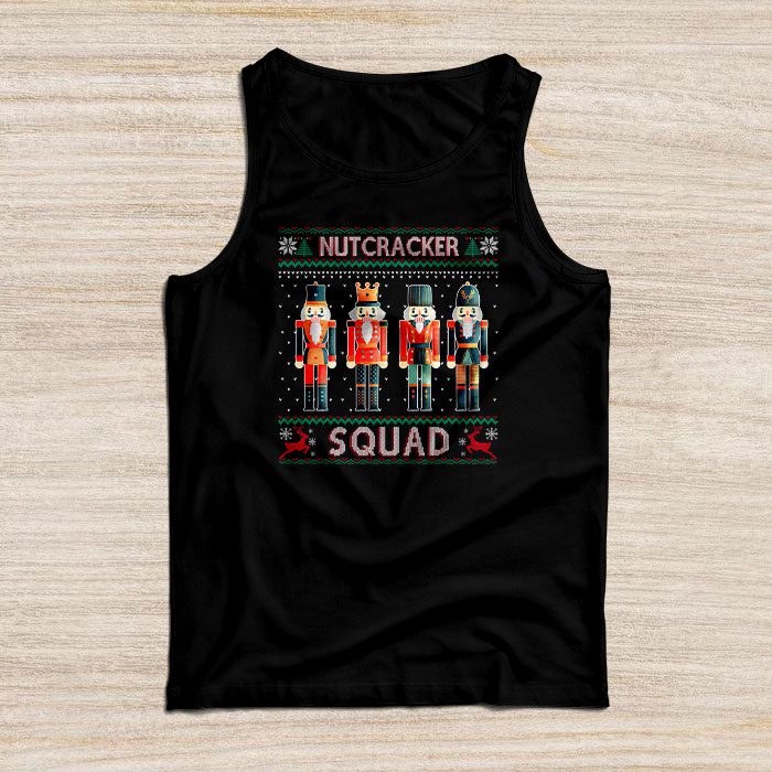 Nutcracker-Squad-Ballet-Dance-Christmas-Matching-Family-Tank-Top Nutcracker Squad Ballet Dance Christmas Matching Family Tank Top