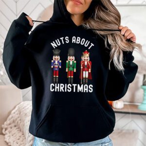 Nuts About Christmas Funny Pastel Christmas Nutcracker Doll Hoodie 1 3