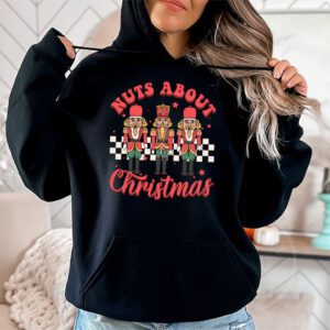 Nuts About Christmas Funny Pastel Christmas Nutcracker Doll Hoodie 1