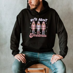 Nuts About Christmas Funny Pastel Christmas Nutcracker Doll Hoodie 2 2