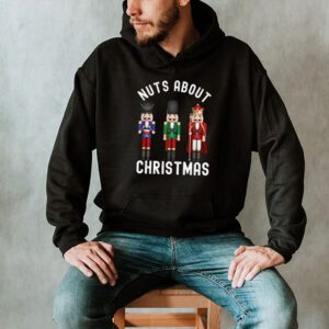 Nuts About Christmas Funny Pastel Christmas Nutcracker Doll Hoodie 2 3