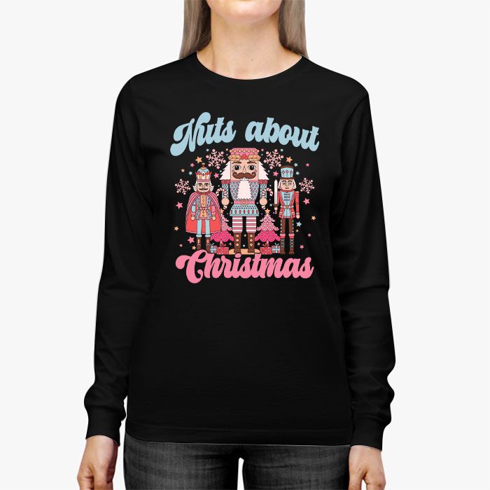 Nuts-About-Christmas-Funny-Pastel-Christmas-Nutcracker-Doll-Longsleeve-Tee-2 Nuts About Christmas Funny Pastel Christmas Nutcracker Doll Longsleeve Tee 2 1
