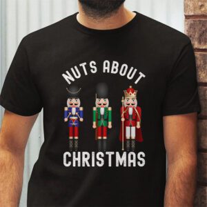 Nuts About Christmas Funny Pastel Christmas Nutcracker Doll T Shirt 2 4