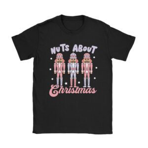Nuts About Christmas Funny Pastel Christmas Nutcracker Doll T-Shirt