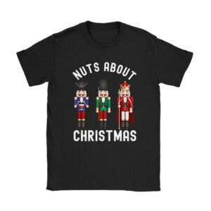 Nuts About Christmas Funny Pastel Christmas Nutcracker Doll T-Shirt