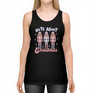 Nuts About Christmas Funny Pastel Christmas Nutcracker Doll Tank Top 2 2