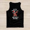 On the Naughty List and I Regret Nothing Shirt Dabbing Santa Tank Top