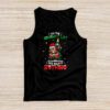 On the Naughty List and I Regret Nothing Shirt Dabbing Santa Tank Top