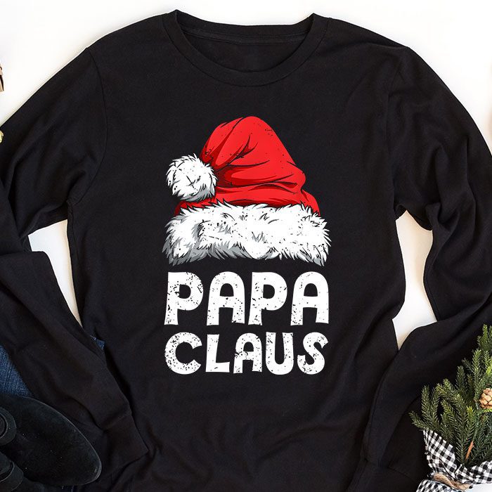 Papa-Claus-Shirt-Christmas-Lights-Pajama-Family-Matching-Longsleeve-Tee-1 Papa Claus Shirt Christmas Lights Pajama Family Matching Longsleeve Tee 1 4