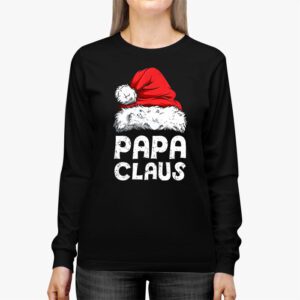Papa Claus Shirt Christmas Lights Pajama Family Matching Longsleeve Tee 2 Papa Claus Shirt Christmas Lights Pajama Family Matching Longsleeve Tee 2 4