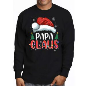 Papa Claus Shirt Christmas Lights Pajama Family Matching Longsleeve Tee 3 Papa Claus Shirt Christmas Lights Pajama Family Matching Longsleeve Tee 3 3