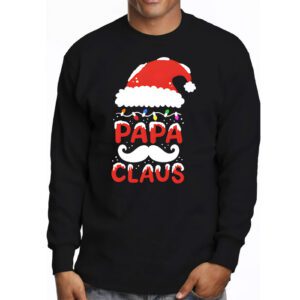 Papa Claus Shirt Christmas Lights Pajama Family Matching Longsleeve Tee 3 Papa Claus Shirt Christmas Lights Pajama Family Matching Longsleeve Tee 3
