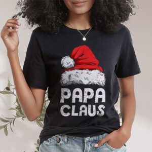 Papa Claus Shirt Christmas Lights Pajama Family Matching T Shirt 1 4