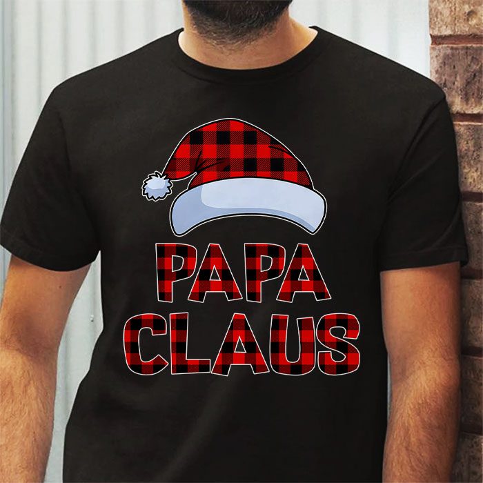 Papa-Claus-Shirt-Christmas-Lights-Pajama-Family-Matching-T-Shirt-2 Papa Claus Shirt Christmas Lights Pajama Family Matching T Shirt 2 2