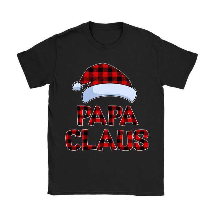 Papa-Claus-Shirt-Christmas-Lights-Pajama-Family-Matching-T-Shirt Papa Claus Shirt Christmas Lights Pajama Family Matching T-Shirt