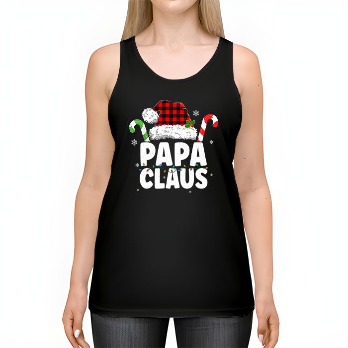 Papa-Claus-Shirt-Christmas-Lights-Pajama-Family-Matching-Tank-Top-2 Papa Claus Shirt Christmas Lights Pajama Family Matching Tank Top 2 1