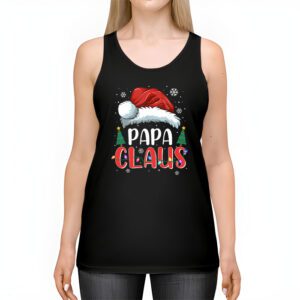 Papa Claus Shirt Christmas Lights Pajama Family Matching Tank Top 2 3