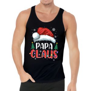 Papa Claus Shirt Christmas Lights Pajama Family Matching Tank Top 3 3