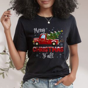 Red Truck Christmas Funny Merry Christmas Yall Women Gifts T-Shirt 1 Red Truck Christmas Funny Merry Christmas Yall Women Gifts T Shirt 1 3