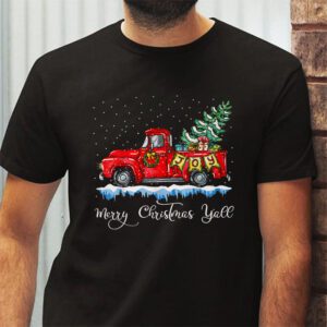 Red Truck Christmas Funny Merry Christmas Yall Women Gifts T-Shirt 2 Red Truck Christmas Funny Merry Christmas Yall Women Gifts T Shirt 2