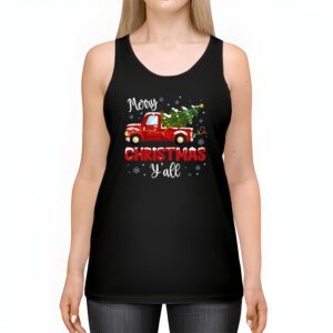 Red Truck Christmas Funny Merry Christmas Yall Women Gifts Tank Top 2 Red Truck Christmas Funny Merry Christmas Yall Women Gifts Tank Top 2 3