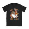 Retro Groovy Christmas Merry Stay Bright Hippie Santa Peace T-Shirt