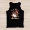 Retro Groovy Christmas Merry Stay Bright Hippie Santa Peace Tank Top