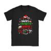 Santa's Favorite Nurse Christmas Short Sleeve T-Shirt