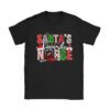 Santa's Favorite Nurse Christmas Short Sleeve T-Shirt