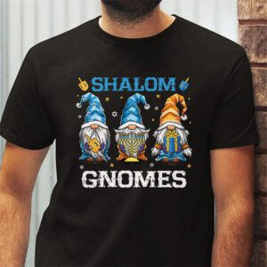 Shalom Gnomes Funny Hanukkah Chanukah Jewish Pajamas T Shirt 2 1