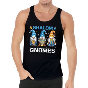 Shalom Gnomes Funny Hanukkah Chanukah Jewish Pajamas Tank Top 3 1