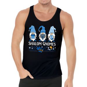 Shalom Gnomes Funny Hanukkah Chanukah Jewish Pajamas Tank Top 3 2