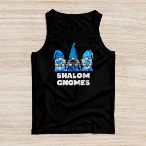 Shalom Gnomes Funny Hanukkah Chanukah Jewish Pajamas Tank Top