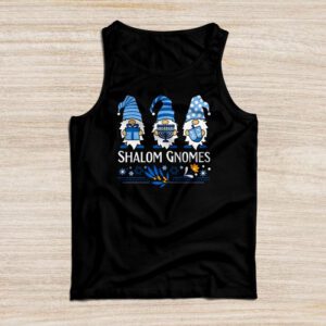 Shalom Gnomes Funny Hanukkah Chanukah Jewish Pajamas Tank Top