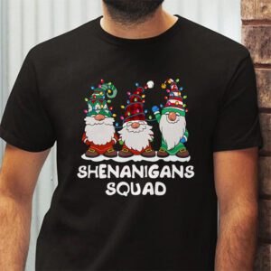 Shenanigans Squad Gnomes Pajamas Family Matching Christmas T Shirt 2