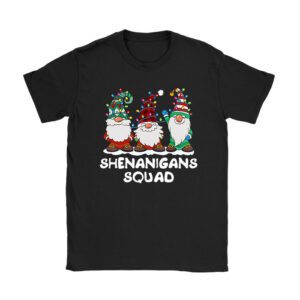 Shenanigans Squad Gnomes Pajamas Family Matching Christmas T-Shirt