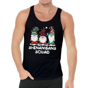 Shenanigans Squad Gnomes Pajamas Family Matching Christmas Tank Top 3