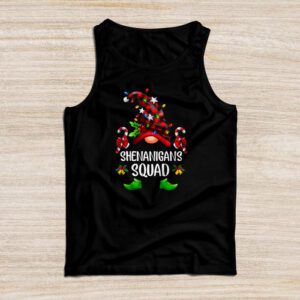 Shenanigans Squad Gnomes Pajamas Family Matching Christmas Tank Top