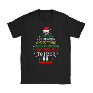 Spread christmas cheer is singing loud shirt xmas Elf pajama T-Shirt