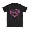 Support Squad Breast Cancer Awareness Pink Ribbon Butterfly T-Shirt