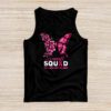 Support Squad Breast Cancer Awareness Pink Ribbon Butterfly Tank Top