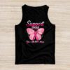 Support Squad Breast Cancer Awareness Pink Ribbon Butterfly Tank Top