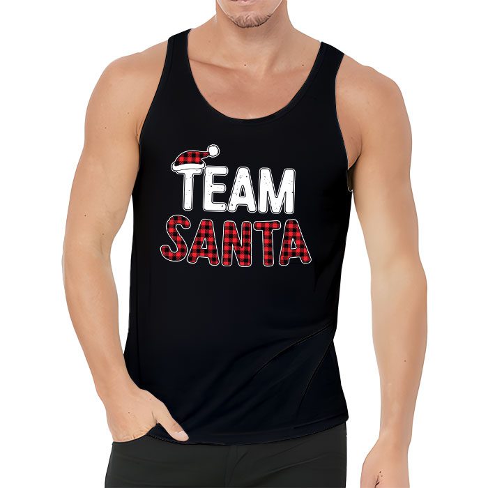 Team-Santa-Red-Plaid-Claus-Hat-Matching-Family-Christmas-Tank-Top-3 Team Santa Red Plaid Claus Hat Matching Family Christmas Tank Top 3 4