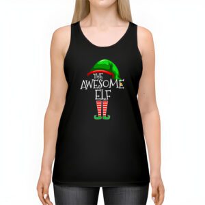 The Awesome Elf Matching Family Christmas Tank Top 2 2