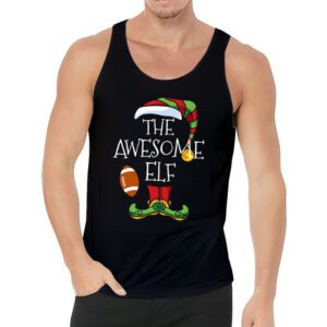 The Awesome Elf Matching Family Christmas Tank Top 3 1