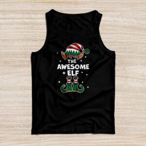 The Awesome Elf Matching Family Christmas Tank Top