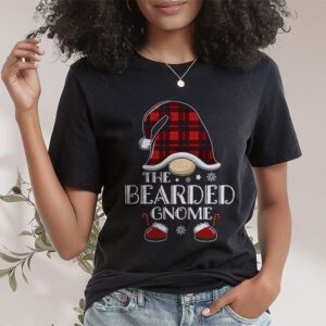 The Bearded Gnome Buffalo Plaid Matching Family Christmas Pajama T Shirt 1 2