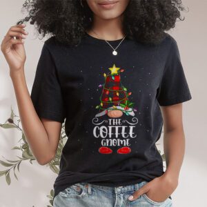 The Coffee Gnome Buffalo Plaid Matching Family Christmas Pajama T Shirt 1 1