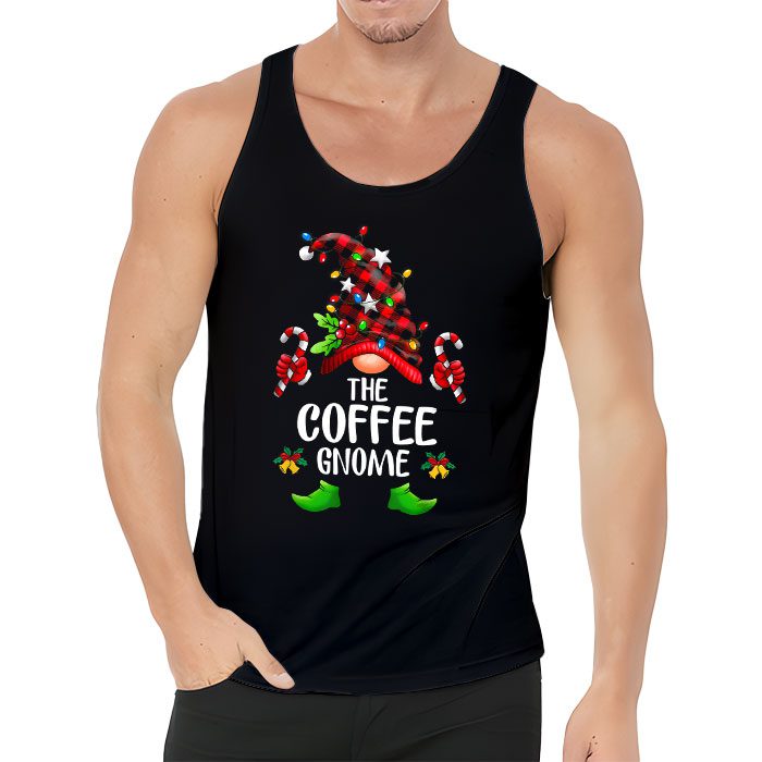 The-Coffee-Gnome-Buffalo-Plaid-Matching-Family-Christmas-Pajama-Tank-Top-3 The Coffee Gnome Buffalo Plaid Matching Family Christmas Pajama Tank Top 3